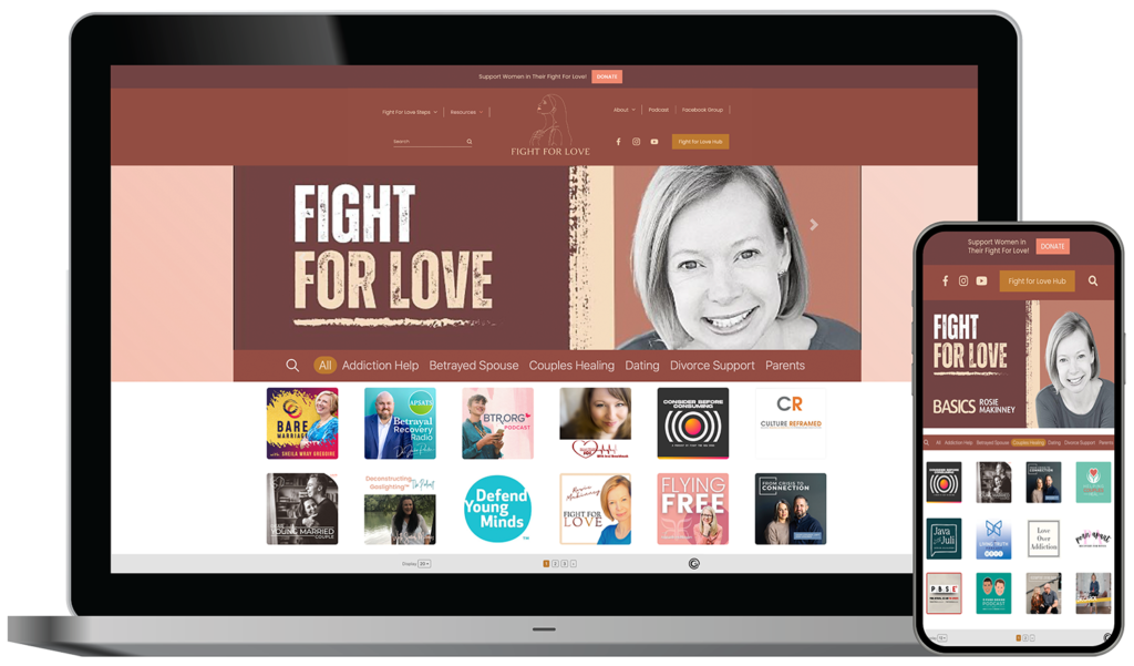 Glorystone app featuring Fight for Love